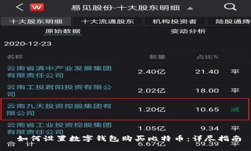  如何设置数字钱包购买比特币：详尽指南
